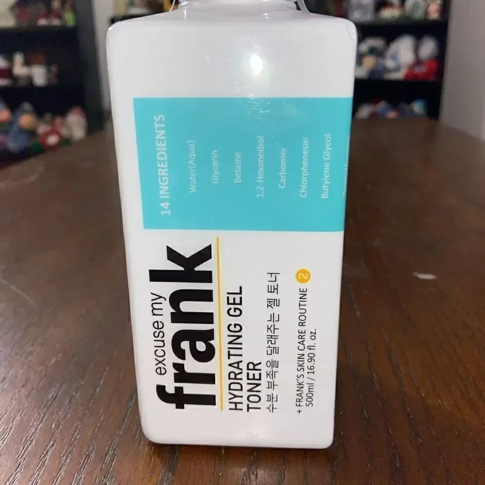 Korean brand Frank hydrating gel toner